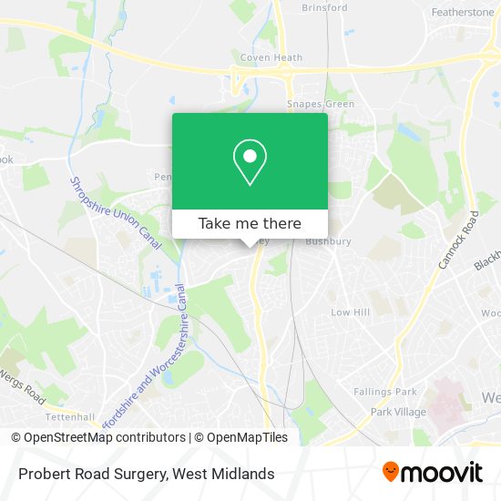 Probert Road Surgery map