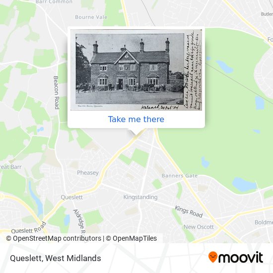 Queslett map