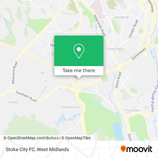 Stoke City FC map