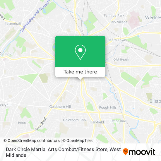 Dark Circle Martial Arts Combat / Fitness Store map