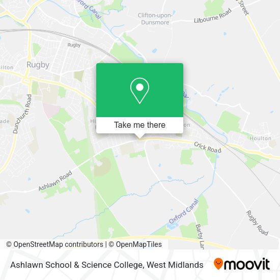 Ashlawn School & Science College map
