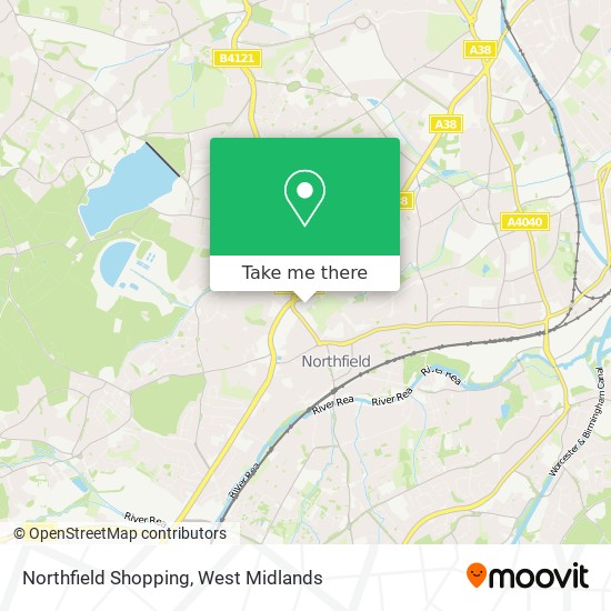 Northfield Shopping map
