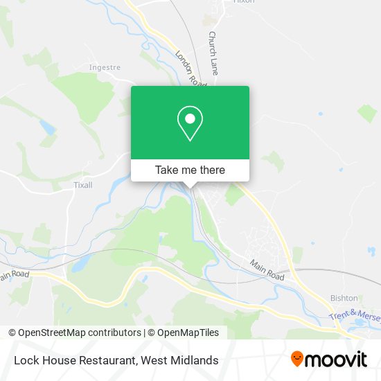 Lock House Restaurant map