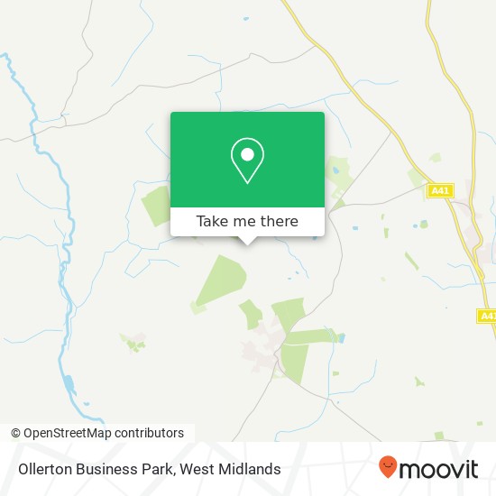 Ollerton Business Park map