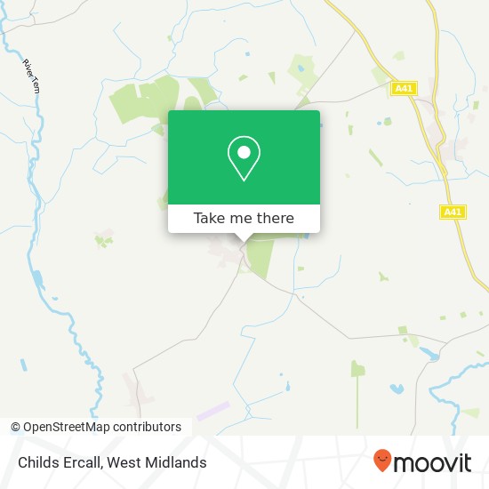 Childs Ercall map