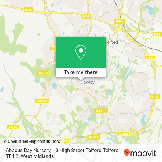 Abacus Day Nursery, 10 High Street Telford Telford TF4 2 map