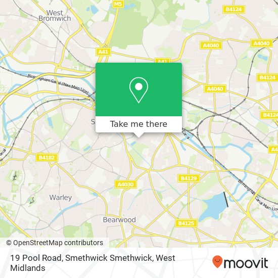 19 Pool Road, Smethwick Smethwick map