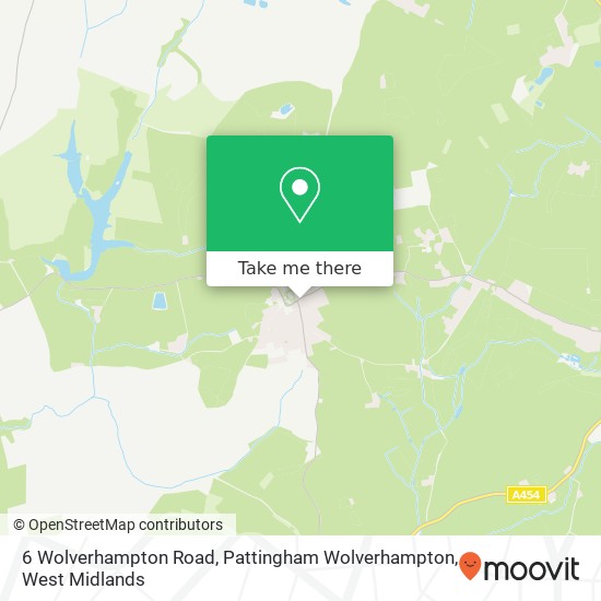 6 Wolverhampton Road, Pattingham Wolverhampton map