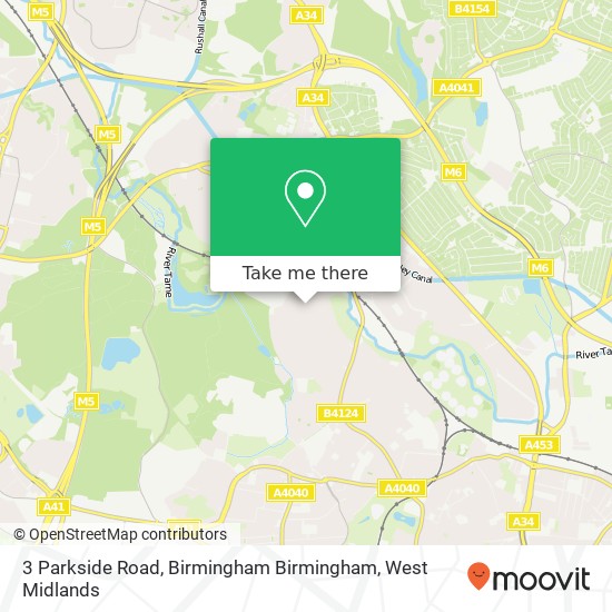 3 Parkside Road, Birmingham Birmingham map