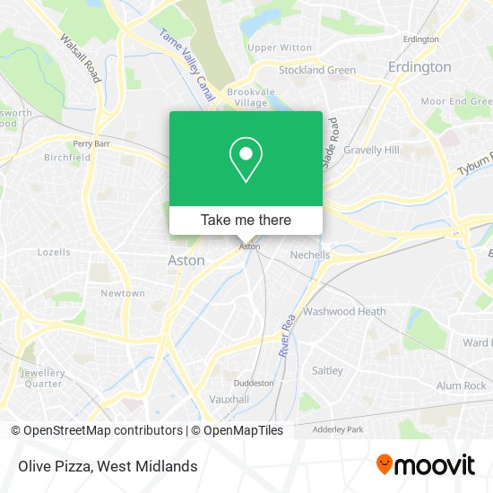 Olive Pizza map