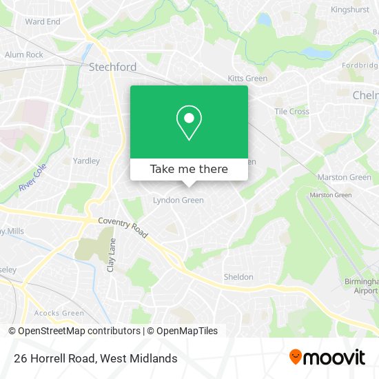 26 Horrell Road map