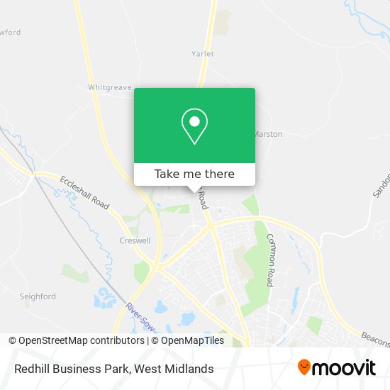 Redhill Business Park map