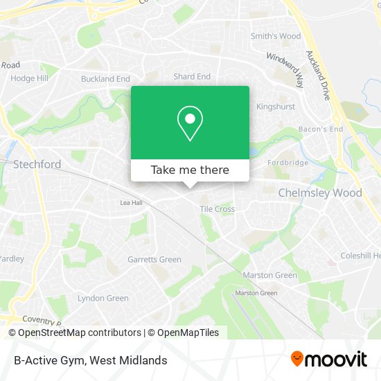 B-Active Gym map