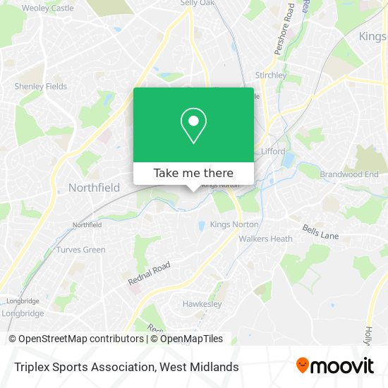 Triplex Sports Association map