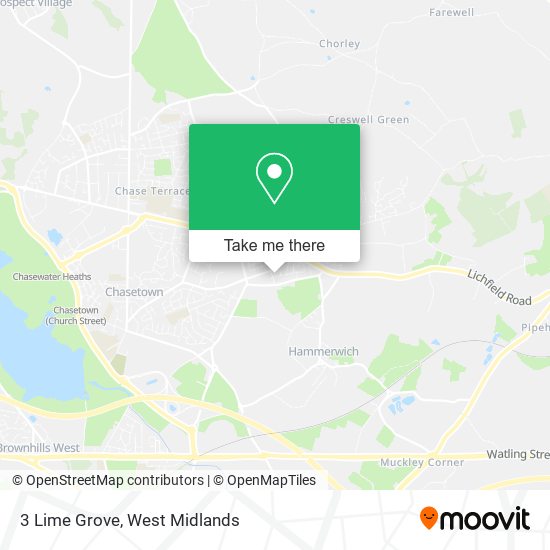 3 Lime Grove map