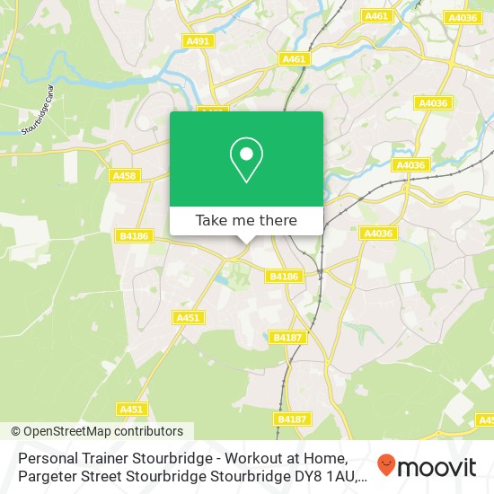 Personal Trainer Stourbridge - Workout at Home, Pargeter Street Stourbridge Stourbridge DY8 1AU map