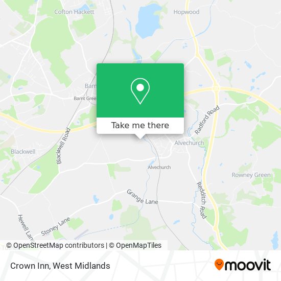 Crown Inn map