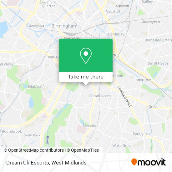 Dream Uk Escorts map