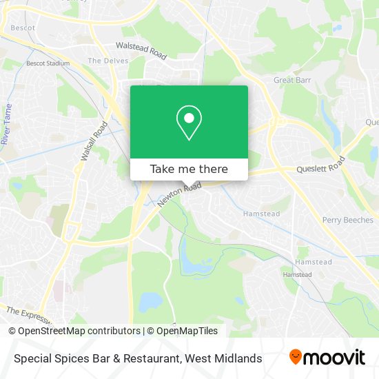 Special Spices Bar & Restaurant map