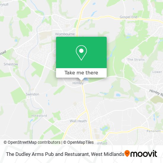The Dudley Arms Pub and Restuarant map