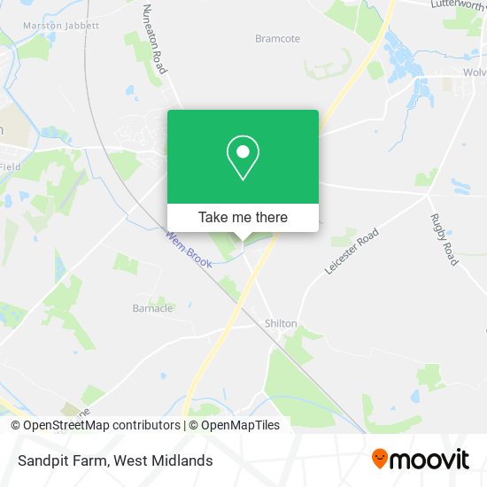 Sandpit Farm map
