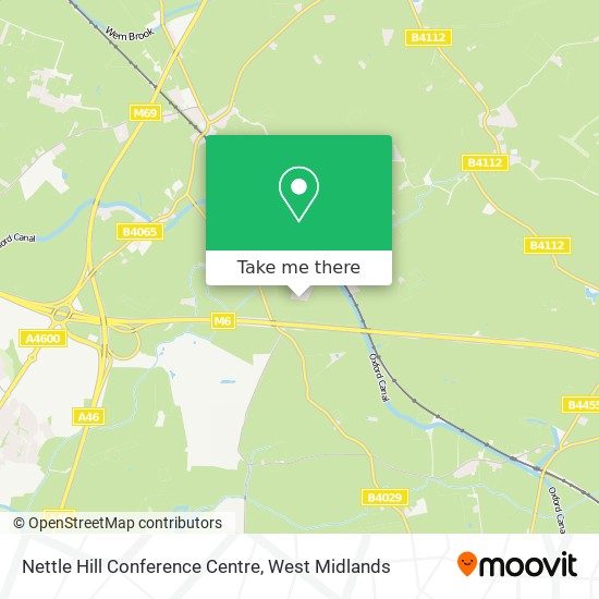 Nettle Hill Conference Centre map