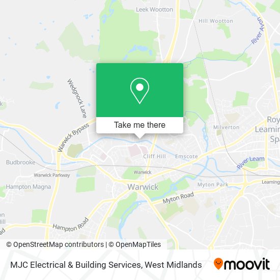 MJC Electrical & Building Services map