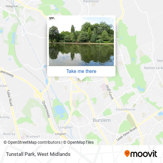 Tunstall Park map
