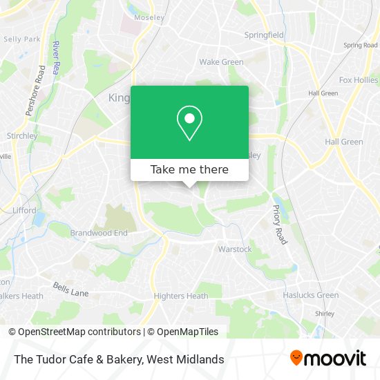 The Tudor Cafe & Bakery map