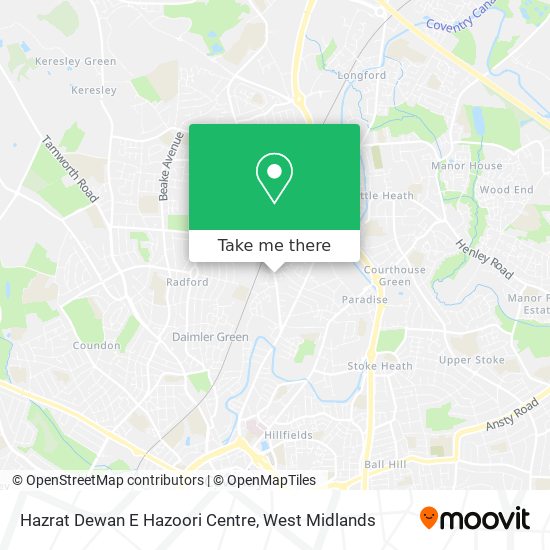 Hazrat Dewan E Hazoori Centre map