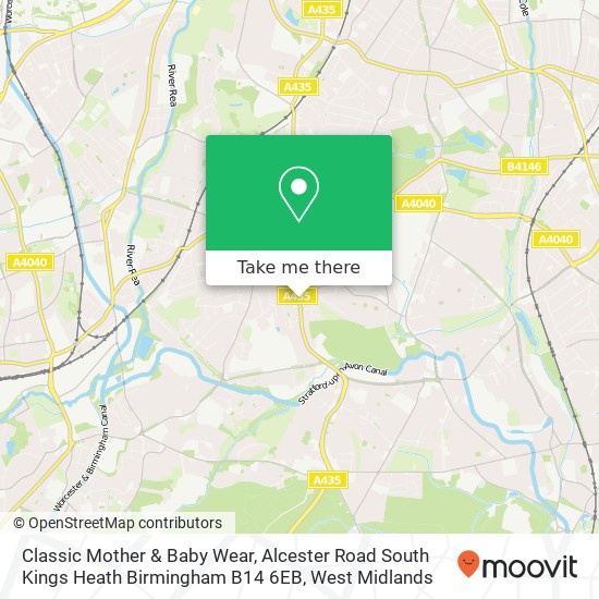 Classic Mother & Baby Wear, Alcester Road South Kings Heath Birmingham B14 6EB map