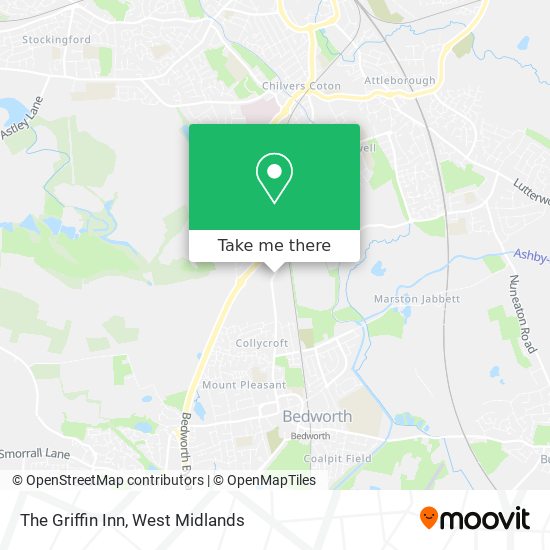 The Griffin Inn map