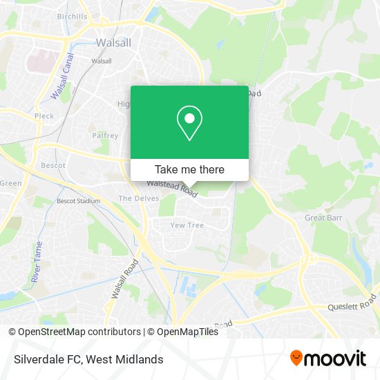 Silverdale FC map