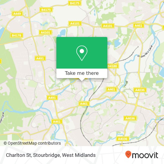 Charlton St, Stourbridge map