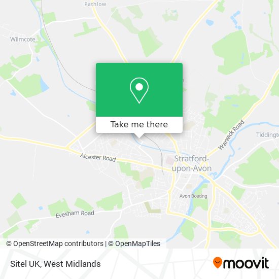 Sitel UK map