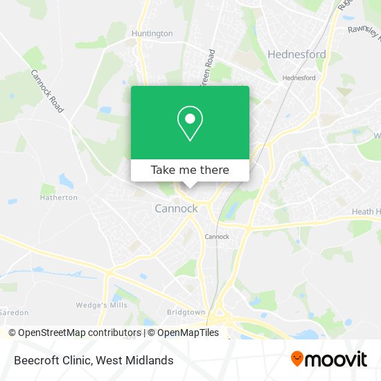 Beecroft Clinic map