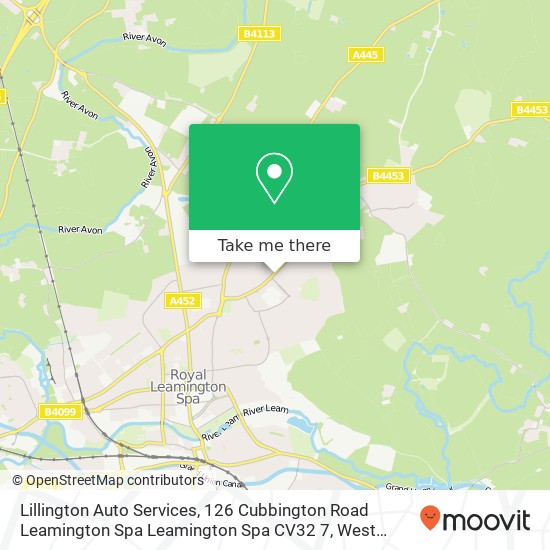 Lillington Auto Services, 126 Cubbington Road Leamington Spa Leamington Spa CV32 7 map