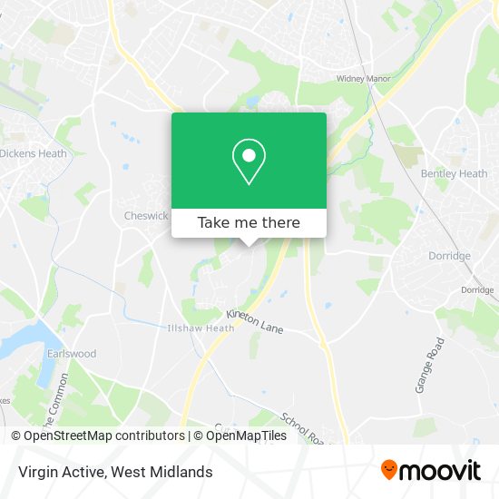 Virgin Active map