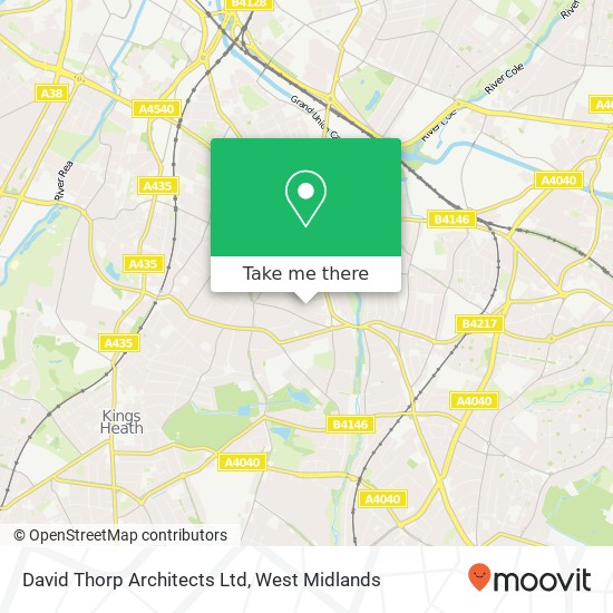 David Thorp Architects Ltd map