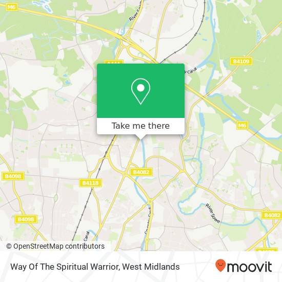 Way Of The Spiritual Warrior map