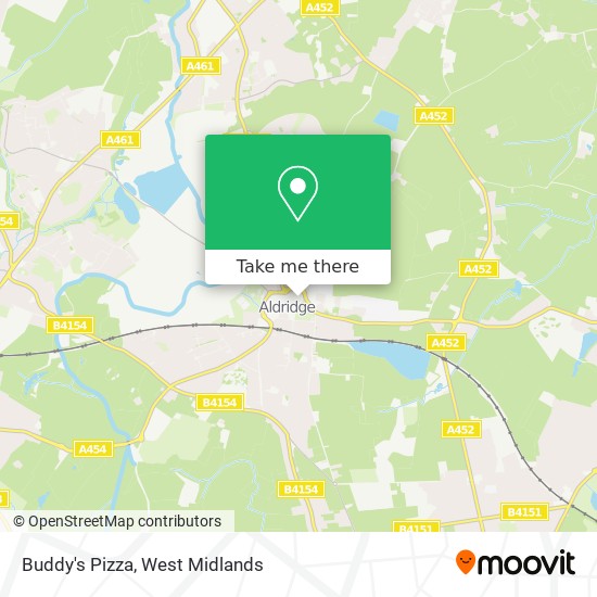 Buddy's Pizza map