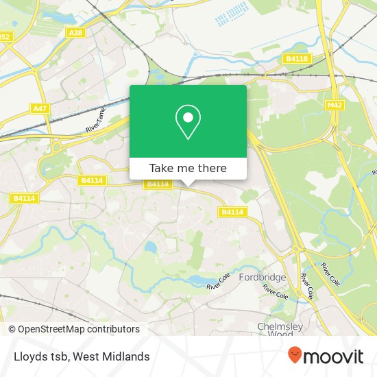 Lloyds tsb map