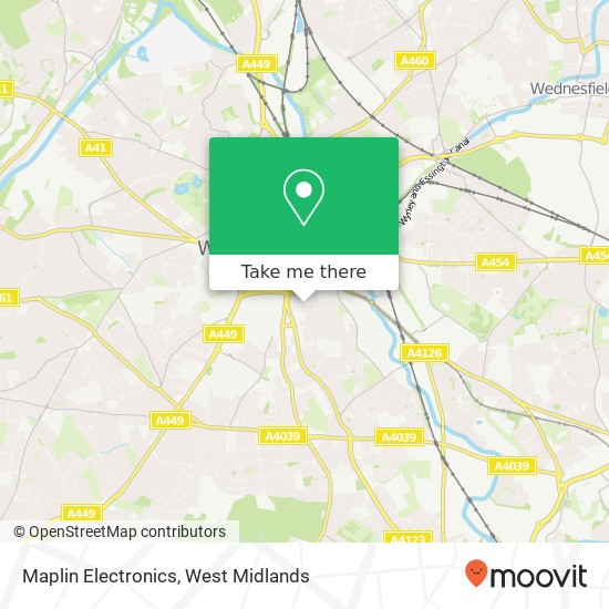 Maplin Electronics map