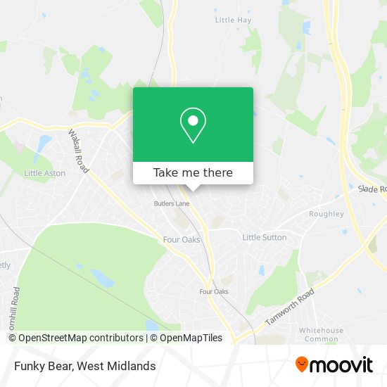 Funky Bear map