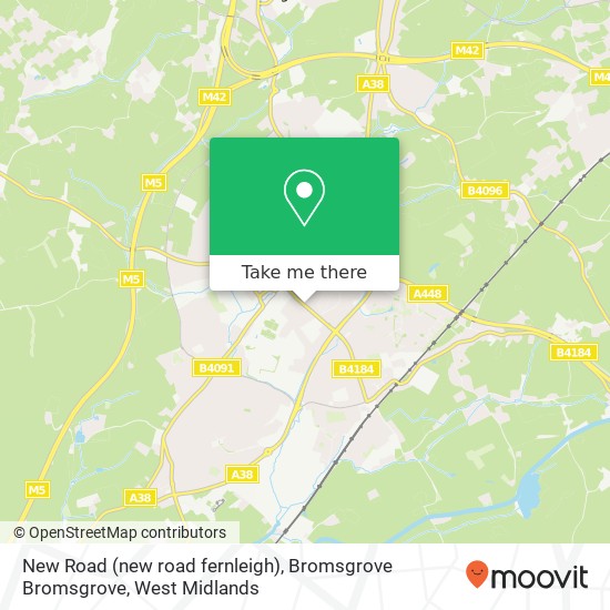 New Road (new road fernleigh), Bromsgrove Bromsgrove map