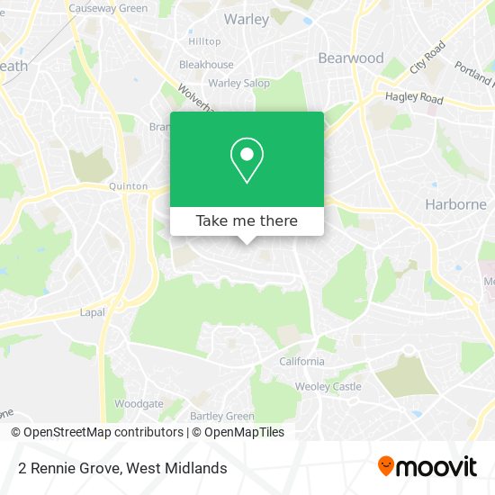 2 Rennie Grove map