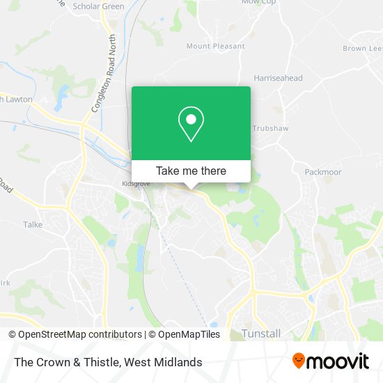 The Crown & Thistle map