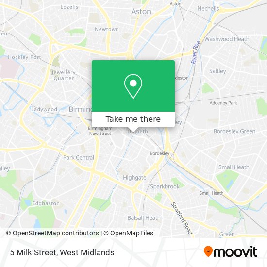 5 Milk Street map
