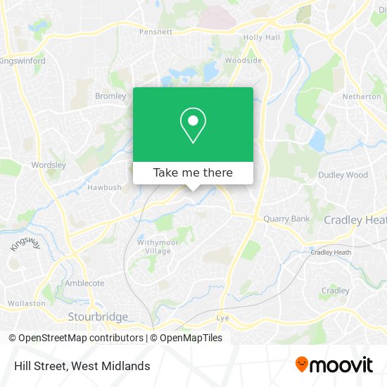 Hill Street map