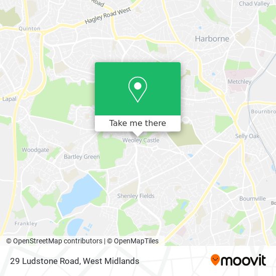 29 Ludstone Road map